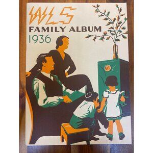 1936 WLS Family Album Radio History Chicago Illinois Prairie Farmer Publication